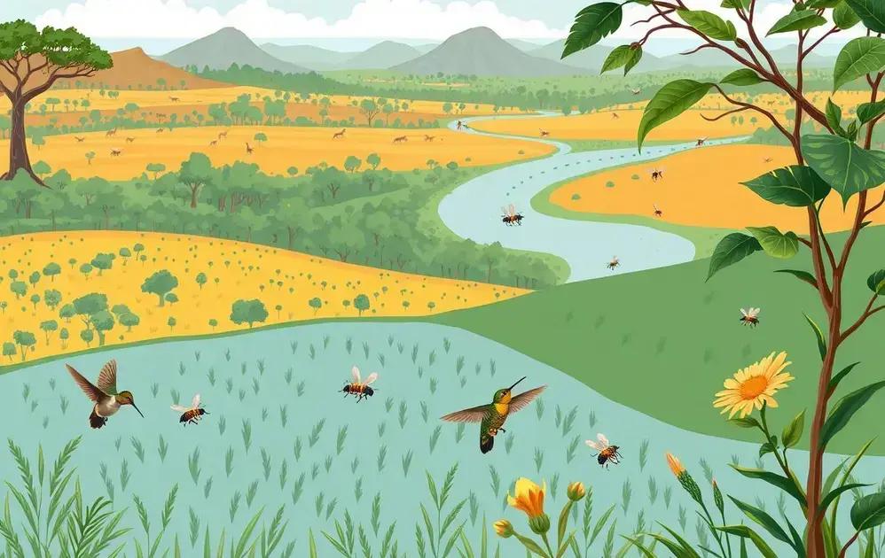 Polinização no Cerrado: estudo revela como conexões entre paisagens mantêm biodiversidade