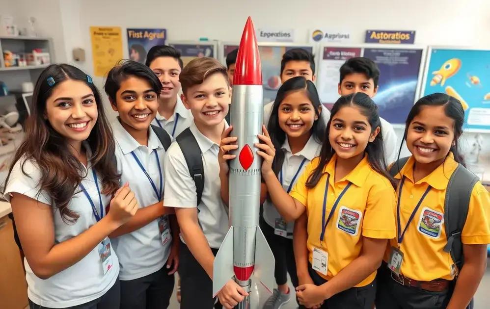 Estudantes do Pará conquistam vitória na Olimpíada Brasileira de Foguetes