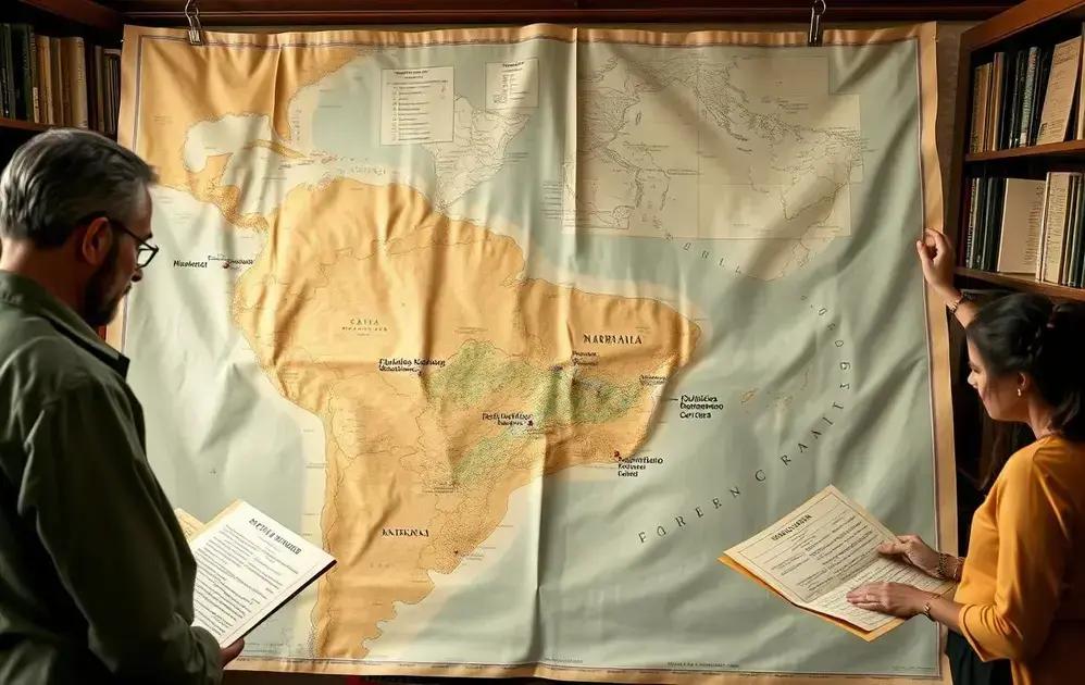 Mapa inédito revela localização dos primeiros quilombos dos Palmares