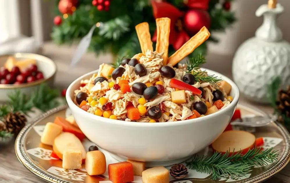 Receita clássica de salpicão de Natal: fácil, rápida e tradicional