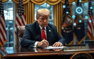Trump emite decreto para centralizar regulamentação da IA nos Estados Unidos