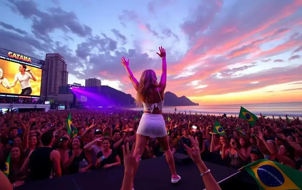 Shakira confirma megashow gratuito no Rio de Janeiro em maio de 2026