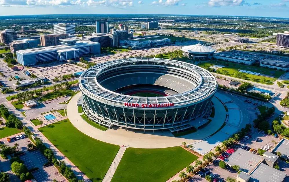 Conheça o Hard Rock Stadium, palco de Brasil x Escócia na Copa do Mundo