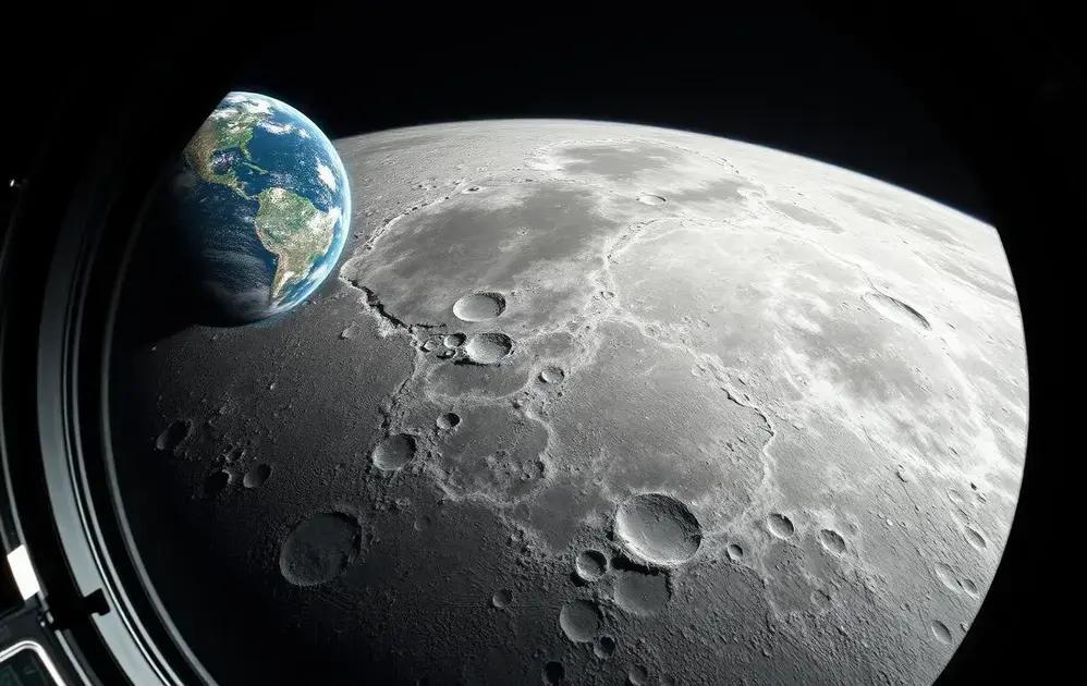 NASA revela foto histórica da Lua feita por humanos na missão Artemis 2